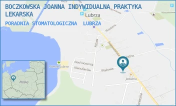 PORADNIA STOMATOLOGICZNA - BOCZKOWSKA JOANNA INDYWIDUALNA PRAKTYKA LEKARSKA - UL. ŚWIEBODZIŃSKA 18 [BRAK],  LUBRZA
