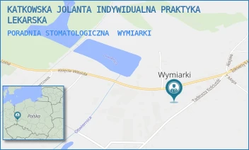 PORADNIA STOMATOLOGICZNA - KATKOWSKA JOLANTA INDYWIDUALNA PRAKTYKA LEKARSKA - UL. KSIĘCIA WITOLDA 5,  WYMIARKI