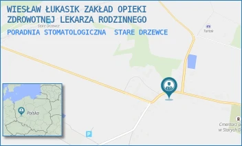 PORADNIA STOMATOLOGICZNA - WIESŁAW ŁUKASIK ZAKŁAD OPIEKI ZDROWOTNEJ LEKARZA RODZINNEGO - UL. STARE DRZEWCE 84,  STARE DRZEWCE