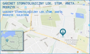 GABINET STOMATOLOGICZNY LEK.STOM. ANETA MODRZYK - GABINET STOMATOLOGICZNY LEK. STOM. ANETA MODRZYK - PIASKOWA 52C,  SULECHÓW