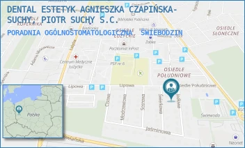 PORADNIA OGÓLNOSTOMATOLOGICZNA - DENTAL ESTETYK SPÓŁKA Z OGRANICZONĄ ODPOWIEDZIALNOŚCIĄ - UL. JODŁOWA 2,  ŚWIEBODZIN