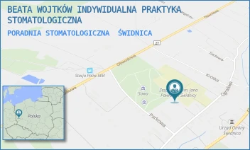 PORADNIA STOMATOLOGICZNA - BEATA WOJTKÓW INDYWIDUALNA PRAKTYKA STOMATOLOGICZNA - UL. OGRODOWA 36,  ŚWIDNICA