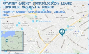PRYWATNY GABINET STOMATOLOGICZNY - PRYWATNY GABINET STOMATOLOGICZNY LEKARZ STOMATOLOG MAŁGORZATA TONDRYK - UL. DR. PIENIĘŻNEGO 23B,  ZIELONA GÓRA