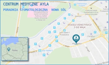 PORADNIA STOMATOLOGICZNA - CENTRUM MEDYCZNE AYLA - UL. 1 MAJA 30,  NOWA SÓL