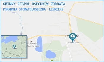 PORADNIA STOMATOLOGICZNA - GMINNY ZESPÓŁ OŚRODKÓW ZDROWIA - UL. LEŚMIERZ 18,  LEŚMIERZ