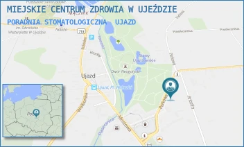 PORADNIA STOMATOLOGICZNA - MIEJSKIE CENTRUM ZDROWIA W UJEŹDZIE - UL. PARKOWA 4,  UJAZD