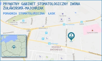 PORADNIA STOMATOLOGICZNA - PRYWATNY GABINET STOMATOLOGICZNY IWONA ŻUŁAWIŃSKA-MAJCHRZAK - UL. INKI - DANUTY SIEDZIKÓWNY 1, ŁASK