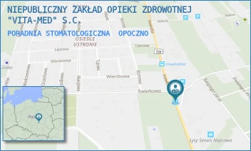 PORADNIA STOMATOLOGICZNA - NIEPUBLICZNY ZAKŁAD OPIEKI ZDROWOTNEJ "VITA-MED" S.C. - UL. INOWŁODZKA 3,  OPOCZNO