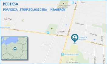 PORADNIA STOMATOLOGICZNA - MEDIKSA - UL. JANA PAWŁA II 27,  KSAWERÓW