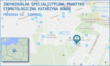 PORADNIA II - INDYWIDUALNA SPECJALISTYCZNA PRAKTYKA STOMATOLOGICZNA KATARZYNA NOWAK - UL. BOHATERÓW WRZEŚNIA 61,  SIERADZ