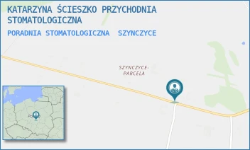 PORADNIA STOMATOLOGICZNA - KATARZYNA ŚCIESZKO PRZYCHODNIA STOMATOLOGICZNA - SZYNCZYCE 6,  SZYNCZYCE