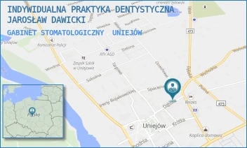 GABINET STOMATOLOGICZNY - INDYWIDUALNA PRAKTYKA DENTYSTYCZNA JAROSŁAW DAWICKI - UL. DĄBSKA 15,  UNIEJÓW