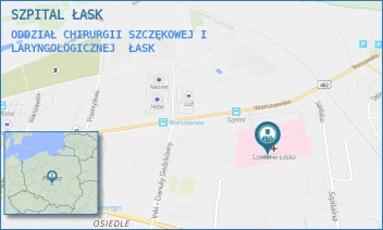 ODDZIAŁ CHIRURGII SZCZĘKOWEJ I LARYNGOLOGICZNEJ - DAVITA SPÓŁKA Z OGRANICZONĄ ODPOWIEDZIALNOŚCIĄ - UL. WARSZAWSKA 62A,  ŁASK