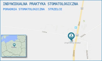 PORADNIA STOMATOLOGICZNA - INDYWIDUALNA PRAKTYKA STOMATOLOGICZNA - UL. LEŚNA 1,  STRZELCE