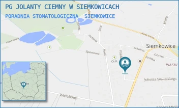 PORADNIA STOMATOLOGICZNA - PG JOLANTY CIEMNY W SIEMKOWICACH - UL. PRZEDSZKOLNA 4,  SIEMKOWICE