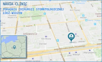 PORADNIA CHIRURGII STOMATOLOGICZNEJ - NAVIA CLINIC - UL. DOWBORCZYKÓW 30/34,  ŁÓDŹ-WIDZEW