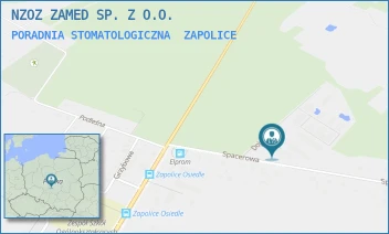 PORADNIA STOMATOLOGICZNA - NZOZ ZAMED SP. Z O.O. - UL. SPACEROWA 4A,  ZAPOLICE