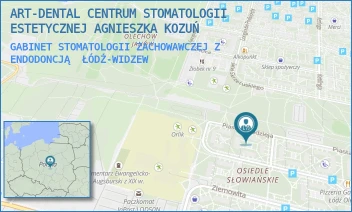 GABINET STOMATOLOGII ZACHOWAWCZEJ Z ENDODONCJĄ - ART-DENTAL CENTRUM STOMATOLOGII ESTETYCZNEJ AGNIESZKA KOZUŃ - PIASTA KOŁODZIEJA 17,  ŁÓDŹ-WIDZEW