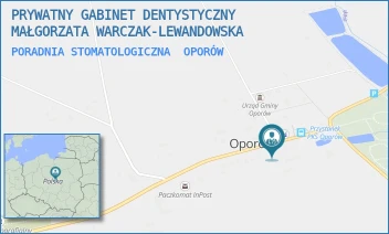 PORADNIA STOMATOLOGICZNA - PRYWATNY GABINET DENTYSTYCZNY MAŁGORZATA WARCZAK-LEWANDOWSKA - OPORÓW 16A,  OPORÓW