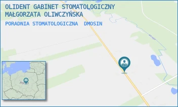 PORADNIA STOMATOLOGICZNA - OLIDENT GABINET STOMATOLOGICZNY MAŁGORZATA OLIWCZYŃSKA - UL. NAGAWKI 16,  DMOSIN