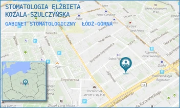GABINET STOMATOLOGICZNY - STOMATOLOGIA ELŻBIETA KOZALA-SZULCZYŃSKA - UL. LOKATORSKA 9/1,  ŁÓDŹ-GÓRNA