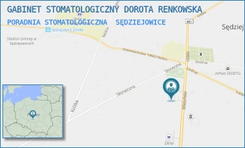 PORADNIA STOMATOLOGICZNA - GABINET STOMATOLOGICZNY DOROTA RENKOWSKA - UL. WIELUŃSKA 8,  SĘDZIEJOWICE