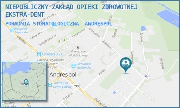 PORADNIA STOMATOLOGICZNA - NIEPUBLICZNY ZAKŁAD OPIEKI ZDROWOTNEJ EKSTRA-DENT - UL. ŹRÓDLANA 5,  ANDRESPOL
