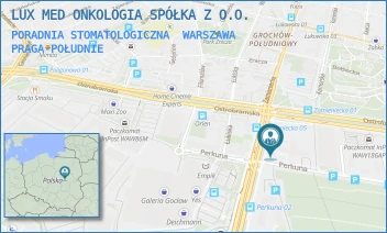 PORADNIA STOMATOLOGICZNA - LUX MED ONKOLOGIA SPÓŁKA Z O.O. - FIELDORFA 40,  WARSZAWA PRAGA-POŁUDNIE