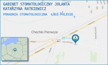 PORADNIA STOMATOLOGICZNA - GABINET STOMATOLOGICZNY JOLANTA KATARZYNA RATKIEWICZ - UL. KAROLEWSKA 9/3A,  ŁÓDŹ-POLESIE