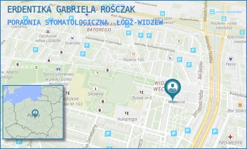 PORADNIA STOMATOLOGICZNA - ERDENTIKA GABRIELA ROŚCZAK - UL. JÓZEFA ELSNERA 19/74,  ŁÓDŹ-WIDZEW