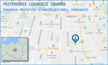 PORADNIA PROTETYKI STOMATOLOGICZNEJ - PRZYCHODNIE LEKARSKIE JOHAMED - JANA KILIŃSKIEGO 29,  PABIANICE
