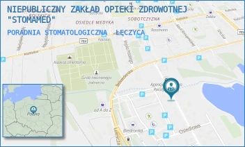 PORADNIA STOMATOLOGICZNA - NIEPUBLICZNY ZAKŁAD OPIEKI ZDROWOTNEJ "STOMAMED" - UL. BITWY NAD BZURĄ 13,  ŁĘCZYCA