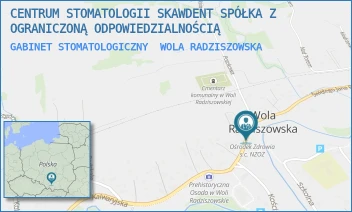 GABINET STOMATOLOGICZNY - CENTRUM STOMATOLOGII SKAWDENT SPÓŁKA Z OGRANICZONĄ ODPOWIEDZIALNOŚCIĄ - UL. WOLA RADZISZOWSKA 590,  WOLA RADZISZOWSKA