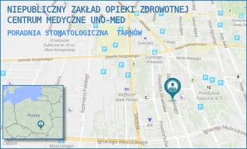 PORADNIA STOMATOLOGICZNA - NIEPUBLICZNY ZAKŁAD OPIEKI ZDROWOTNEJ CENTRUM MEDYCZNE UNO-MED - UL. KRASIŃSKIEGO 29,  TARNÓW