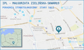PORADNIA STOMATOLOGICZNA - IPL - MAŁGORZATA ZIELIŃSKA-SKWARŁO - 11 LISTOPADA 5,  STARY SĄCZ