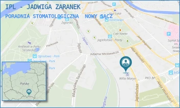 PORADNIA STOMATOLOGICZNA - IPL - JADWIGA ZARANEK - UL. JAGIELLOŃSKA 58/1B [BRAK],  NOWY SĄCZ