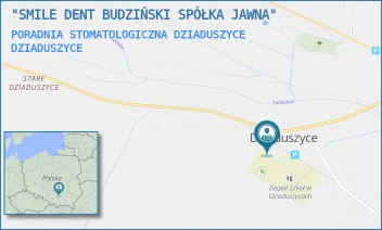 PORADNIA STOMATOLOGICZNA DZIADUSZYCE - "SMILE DENT BUDZIŃSKI SPÓŁKA JAWNA" - 25,  DZIADUSZYCE