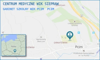 GABINET SZKOLNY WIK PCIM - CENTRUM MEDYCZNE WIK SIEPRAW - PCIM 599,  PCIM