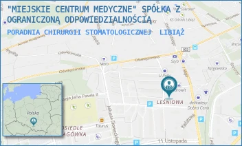 PORADNIA CHIRURGII STOMATOLOGICZNEJ - "MIEJSKIE CENTRUM MEDYCZNE" SPÓŁKA Z OGRANICZONĄ ODPOWIEDZIALNOŚCIĄ - UL. 9 MAJA 2,  LIBIĄŻ