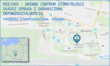 PORADNIA STOMATOLOGICZNA - MIEJSKO - GMINNE CENTRUM STOMATOLOGII OLKUSZ SPÓŁKA Z OGRANICZONĄ ODPOWIEDZIALNOŚCIĄ - UL. ZWYCIĘSTWA 9,  BUKOWNO