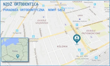 PORADNIA ORTODONTYCZNA - NZOZ ORTODENTICA - ALEJE STEFANA BATOREGO 86,  NOWY SĄCZ