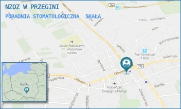 PORADNIA STOMATOLOGICZNA - NZOZ W PRZEGINI - RYNEK 8,  SKAŁA