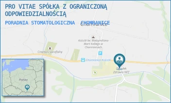 PORADNIA STOMATOLOGICZNA - PRO VITAE SPÓŁKA Z OGRANICZONĄ ODPOWIEDZIALNOŚCIĄ - CHOMRANICE 10,  CHOMRANICE