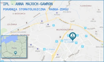 PORADNIA STOMATOLOGICZNA - IPL - ANNA MAJOCH-GAWRON - UL. UL.ORKANA 49D,  RABKA-ZDRÓJ