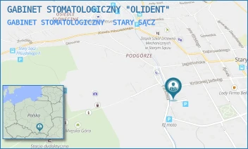 GABINET STOMATOLOGICZNY - GABINET STOMATOLOGICZNY "OLIDENT" - UL. KRÓLOWEJ JADWIGI 20,  STARY SĄCZ