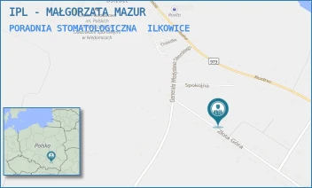 PORADNIA STOMATOLOGICZNA - IPL - MAŁGORZATA MAZUR - UL. ZŁOTA GÓRA 9,  ILKOWICE