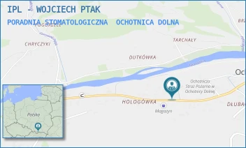 PORADNIA STOMATOLOGICZNA - IPL - WOJCIECH PTAK - UL. OCHOTNICA DOLNA 180,  OCHOTNICA DOLNA
