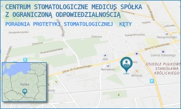 PORADNIA PROTETYKI STOMATOLOGICZNEJ - CENTRUM STOMATOLOGICZNE MEDICUS SPÓŁKA Z OGRANICZONĄ ODPOWIEDZIALNOŚCIĄ - UL. ŻWIRKI I WIGURY 2/B,  KĘTY