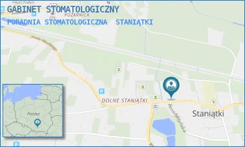 PORADNIA STOMATOLOGICZNA - GABINET STOMATOLOGICZNY - UL. SZKOLNA 315,  STANIĄTKI