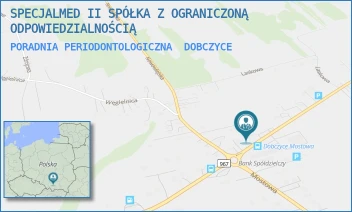 PORADNIA PERIODONTOLOGICZNA - SPECJALMED II SPÓŁKA Z OGRANICZONĄ ODPOWIEDZIALNOŚCIĄ - UL. ZARABIE 35C,  DOBCZYCE